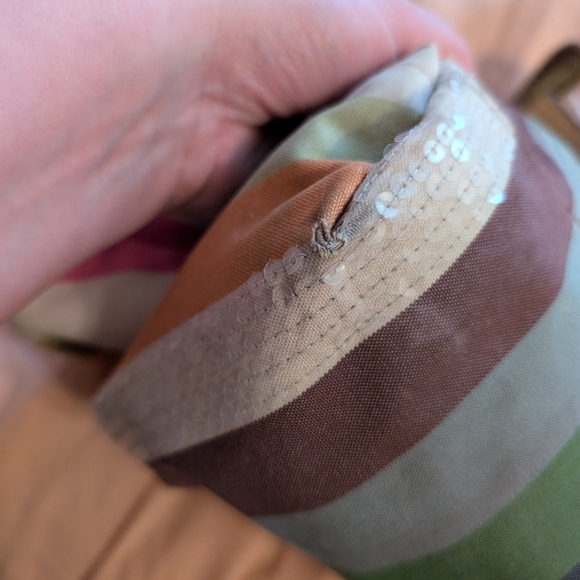 Coach Poppy Legacy Stripe Large Rocker Crossbody - Picture 11 of 13